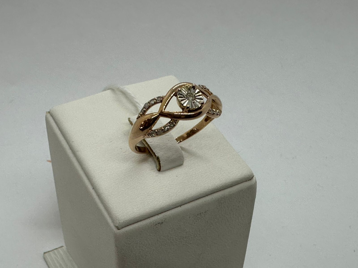 КОЛЬЦО БРИЛЛИАНТ Au 585