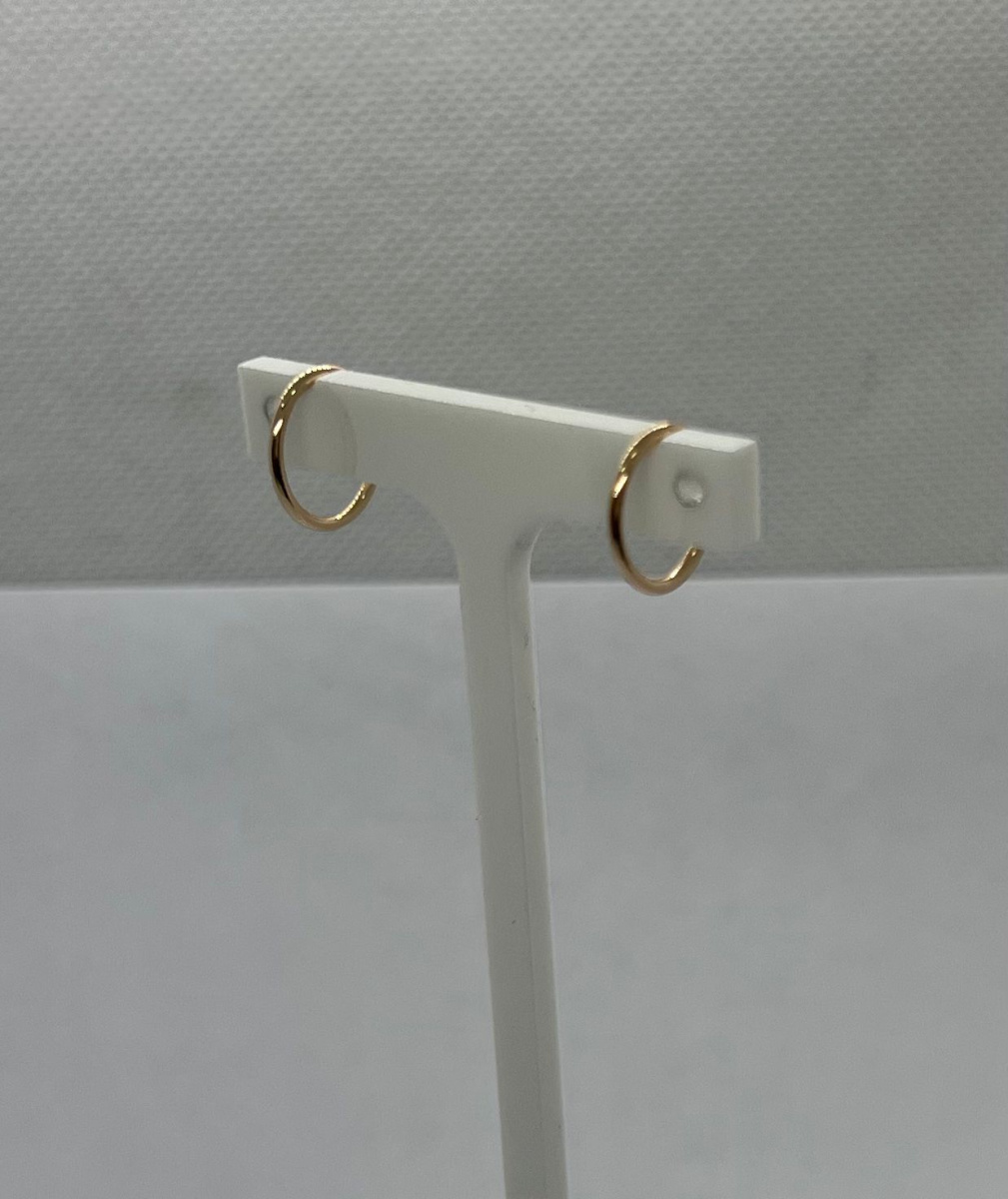 СЕРЬГИ КОНГО без камня (Au 585)