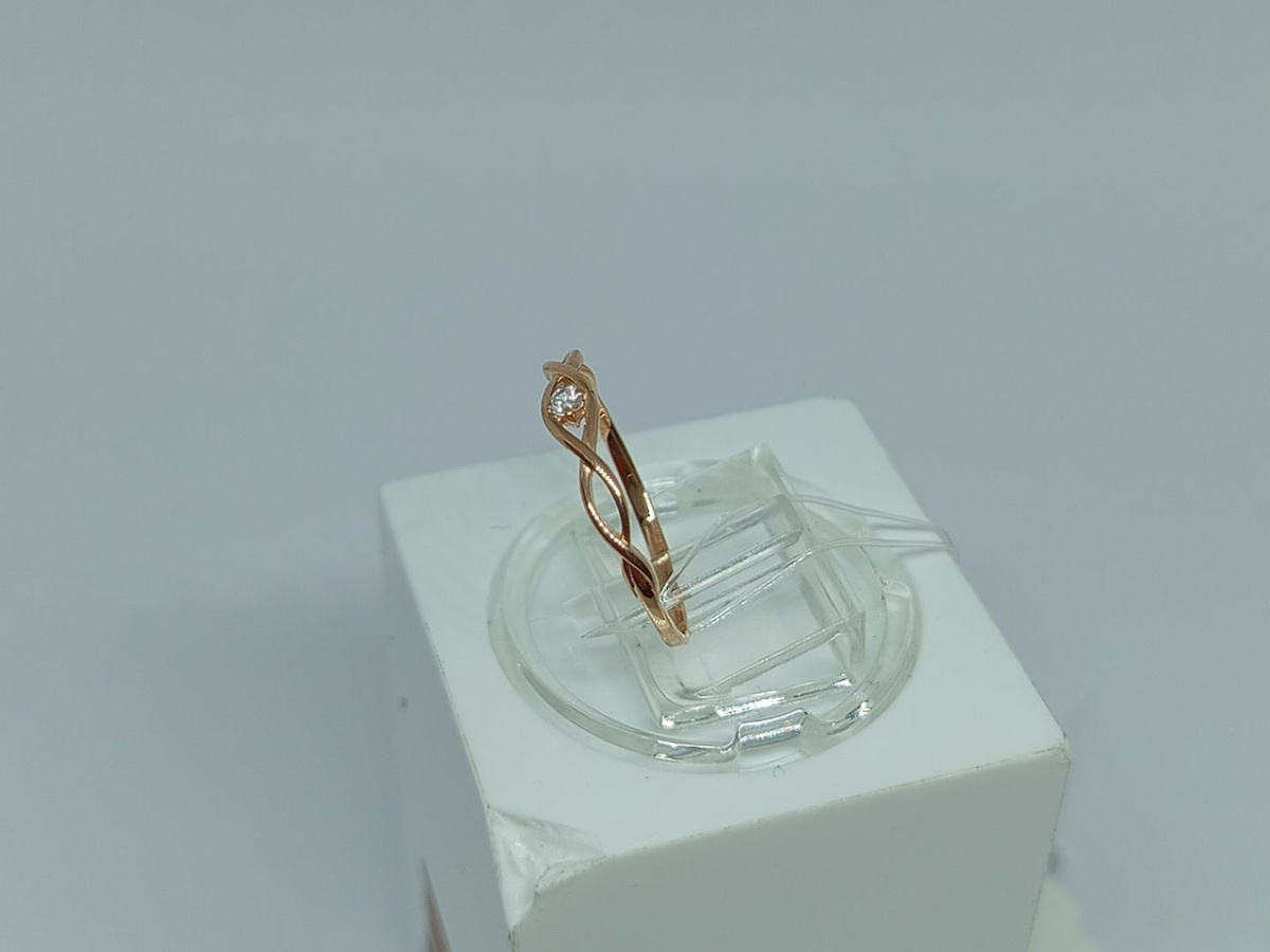 КОЛЬЦО С КАМНЕМ (Au 585)