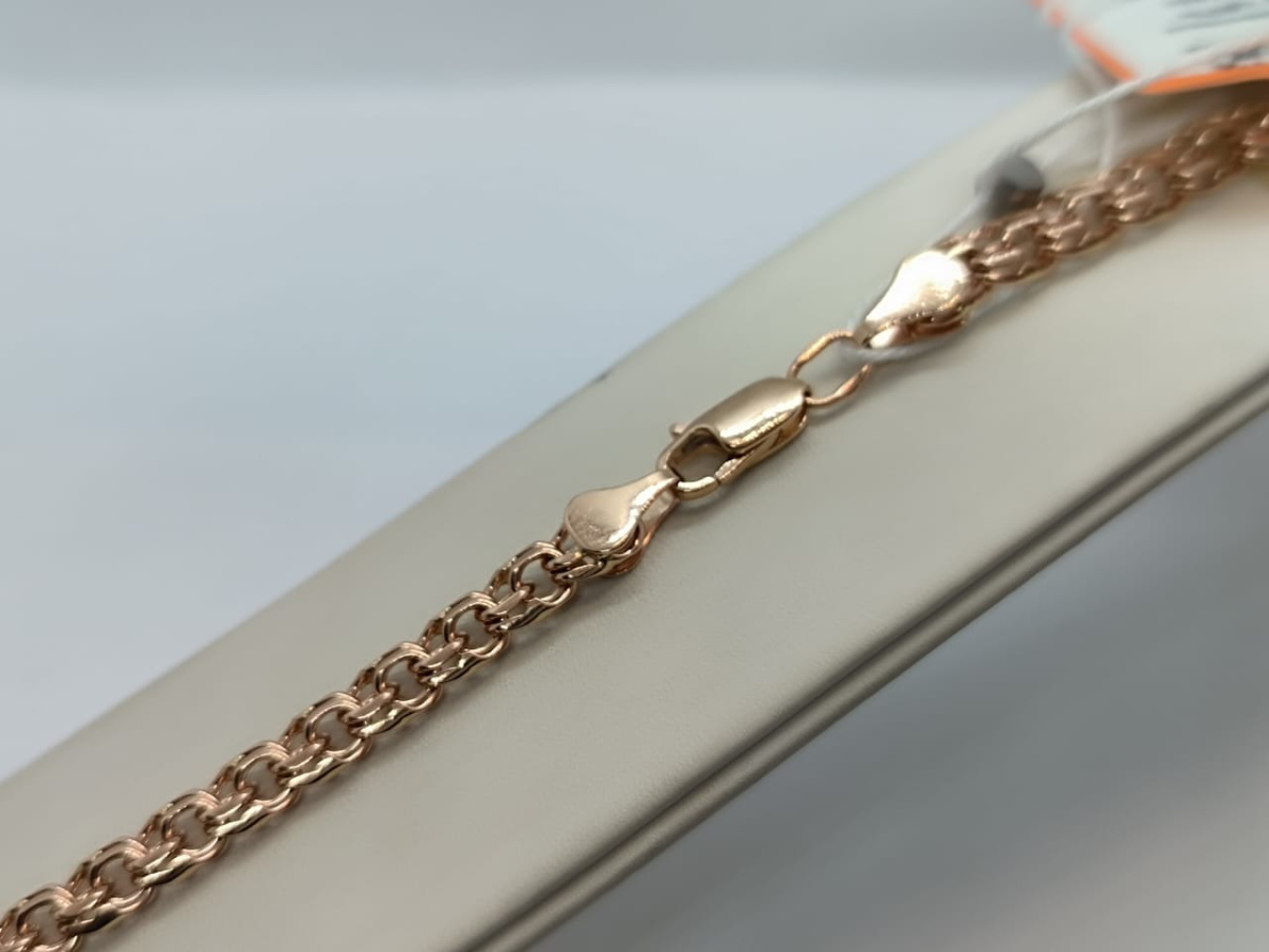 ЦЕПЬ ПОЛНОВЕСНАЯ Бисмарк (Au 585)