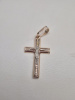 ПОДКБК585 ПОДВЕСКА КРЕСТ БЕЗ КАМНЯ (Au 585)