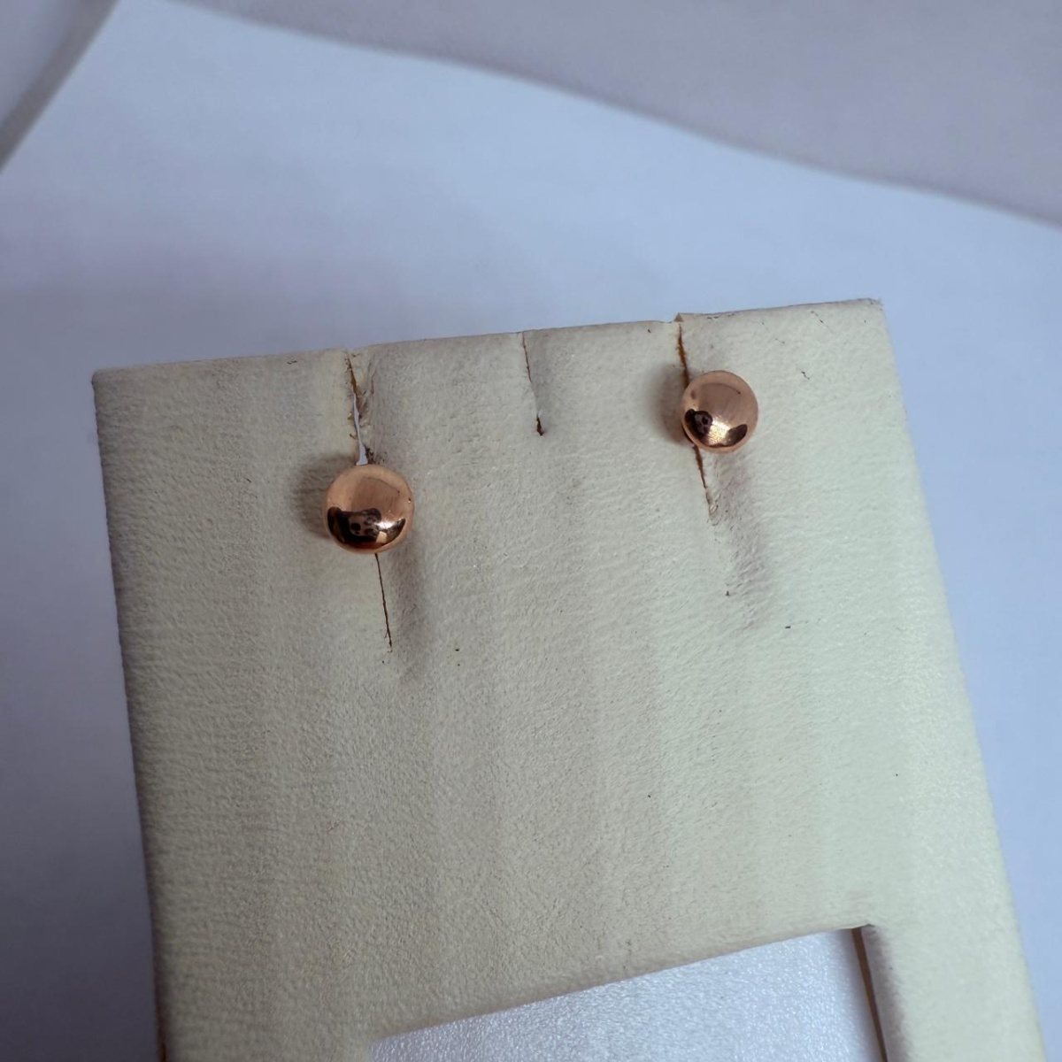 СПУС585 СЕРЬГИ ПУСЕТЫ (Au 585)