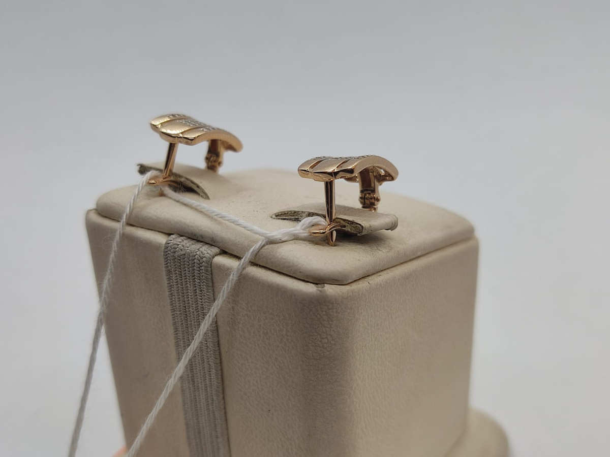 СКМИ585 СЕРЬГИ С КАМНЯМИ (Au 585)