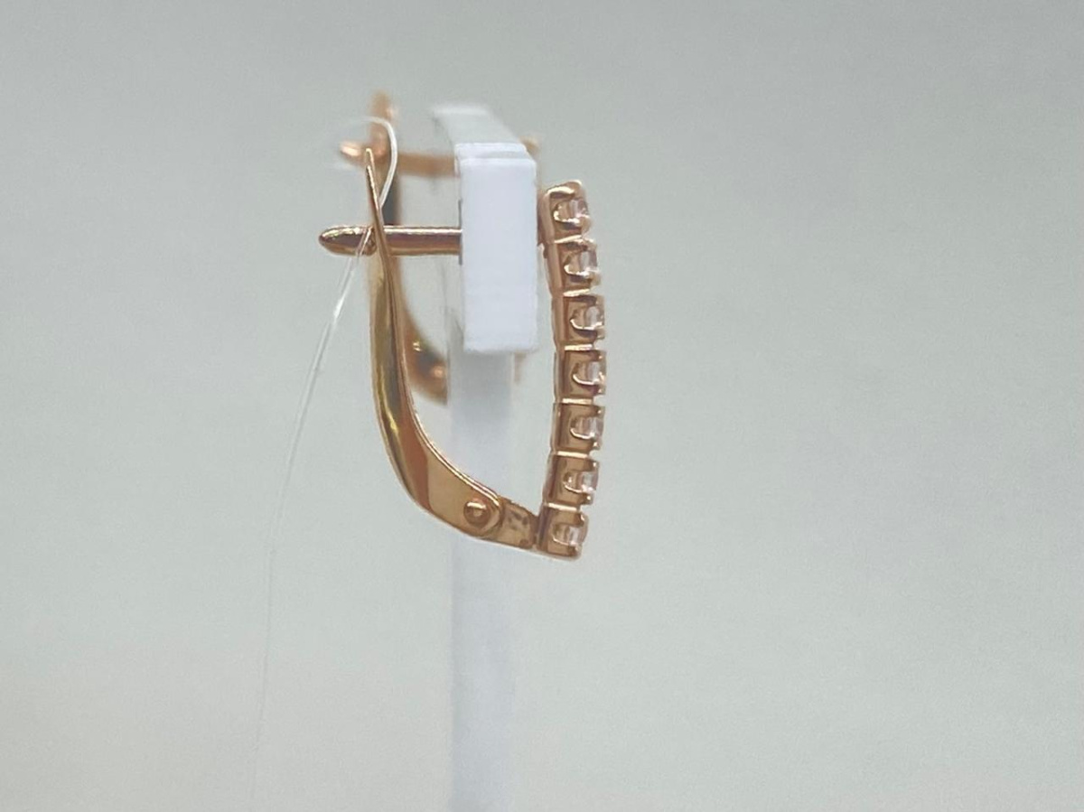 СЕРЬГИ С КАМНЯМИ (Au 585)