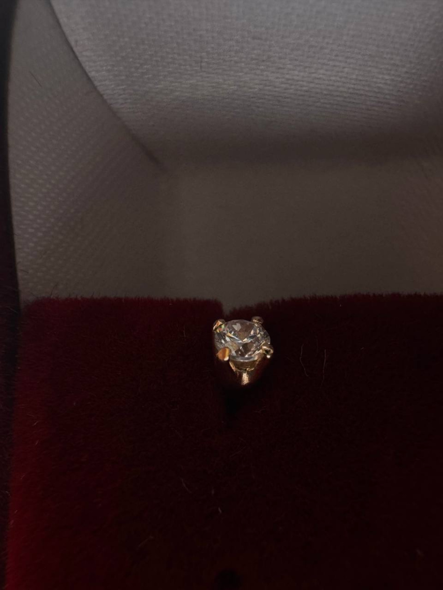 СПУС585 СЕРЬГИ ПУСЕТЫ (Au 585)