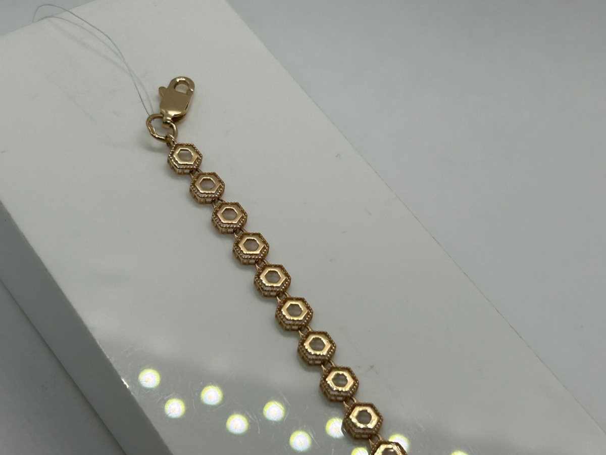 БРАСЛЕТ ШТАМПОВКА (Au 585)