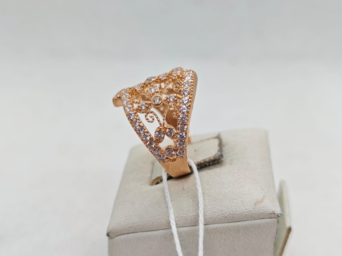 КОЛКМИ585 КОЛЬЦО С КАМНЯМИ (Au 585) КОЛКМИ585 КОЛЬЦО С КАМНЯМИ (Au 585)