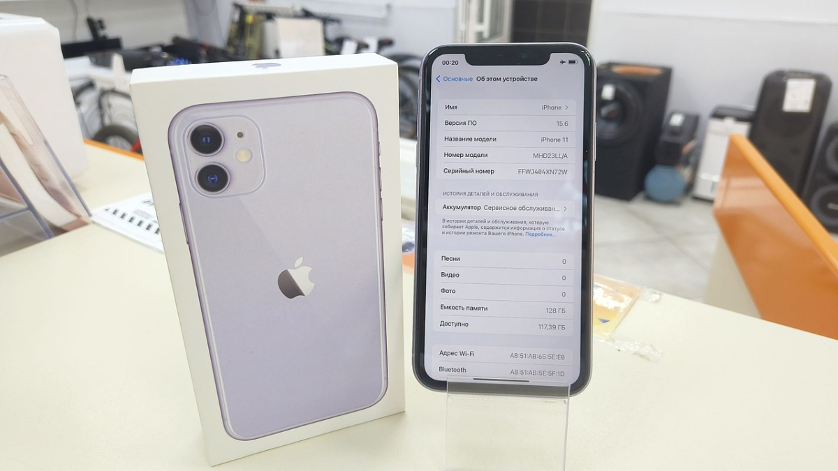 Смартфон Apple iPhone 11 128Gb
