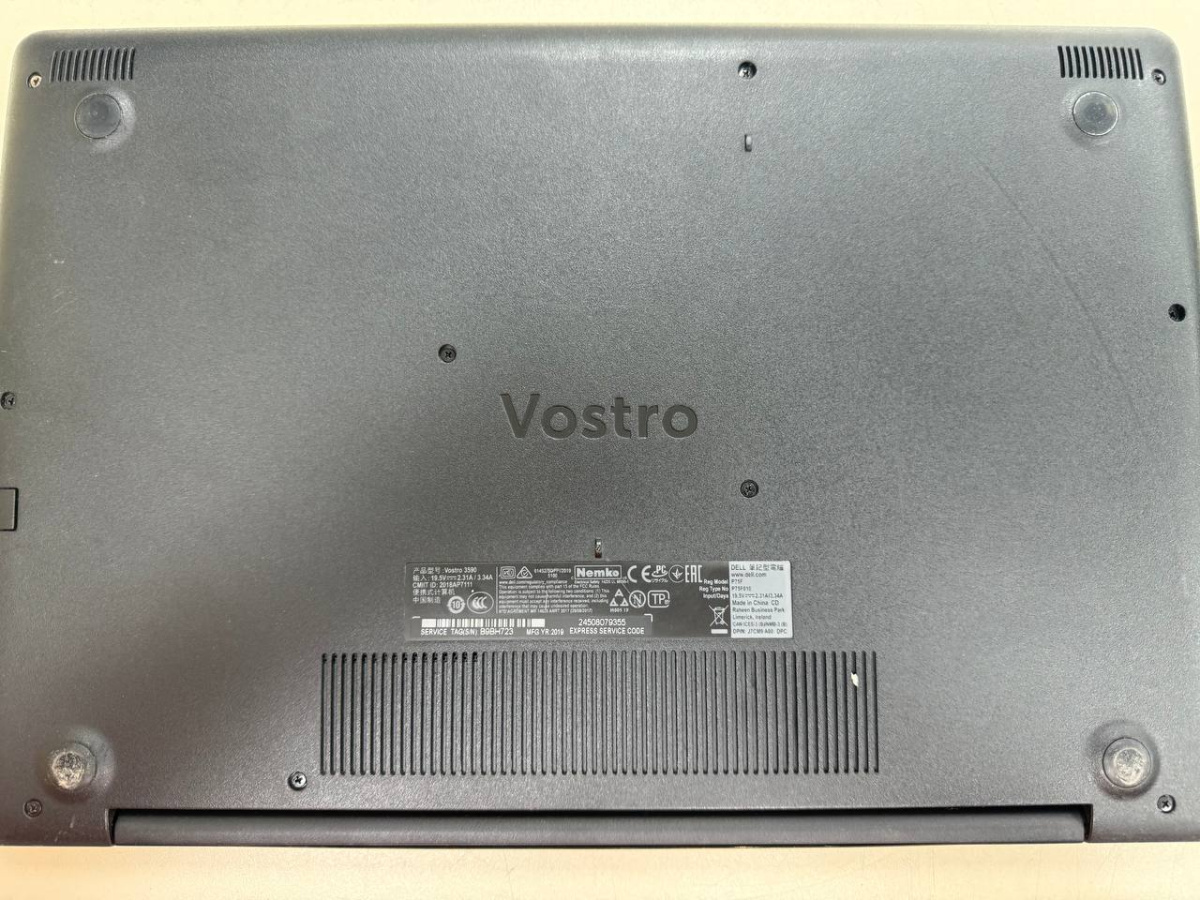 Ноутбук DELL; Core i5-10210U, Intel UHD Graphics, 8 Гб, 256 Гб, Нет