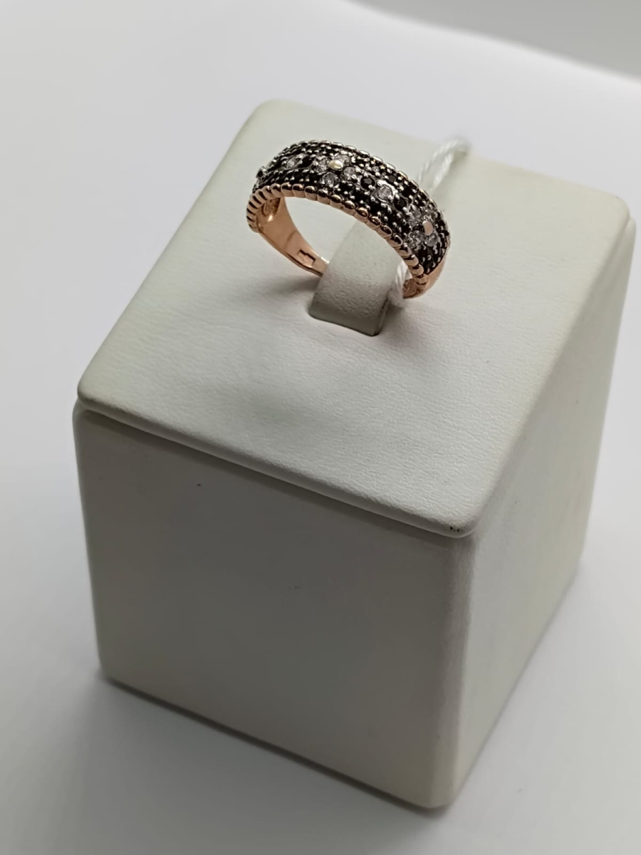 КОЛКМИ585 КОЛЬЦО С КАМНЯМИ (Au 585)