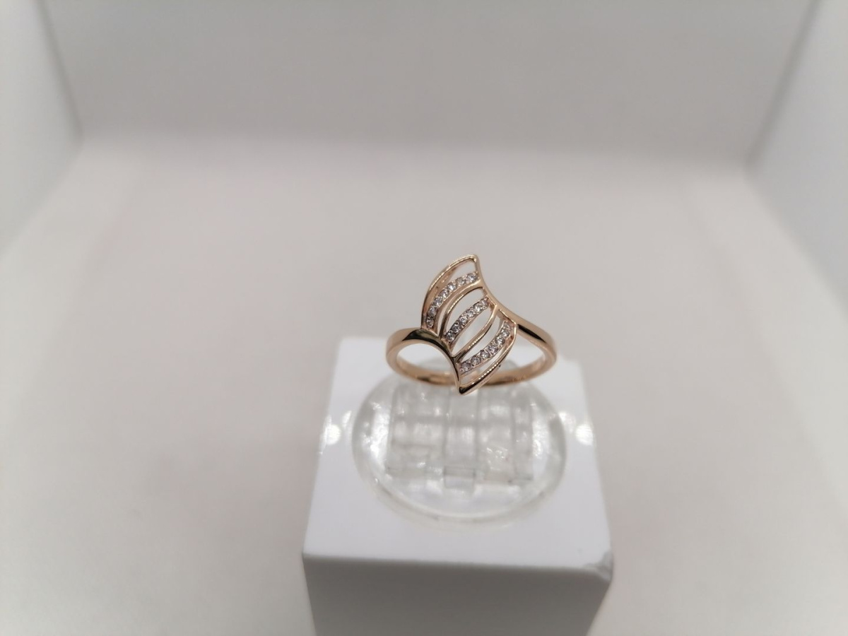 КОЛКМИ585 КОЛЬЦО С КАМНЯМИ (Au 585)