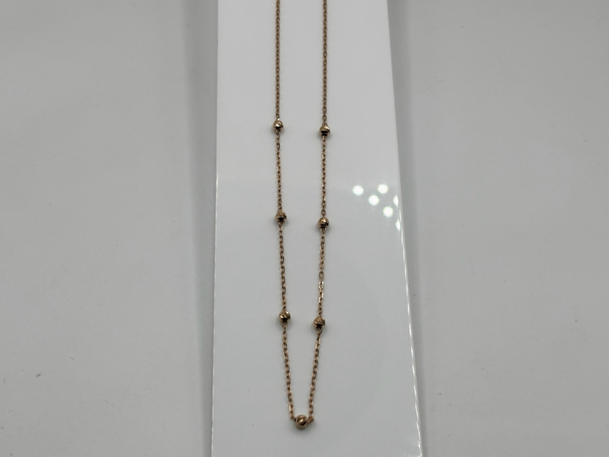 КОЛЬЕ БЕЗ КАМНЯ Au 585