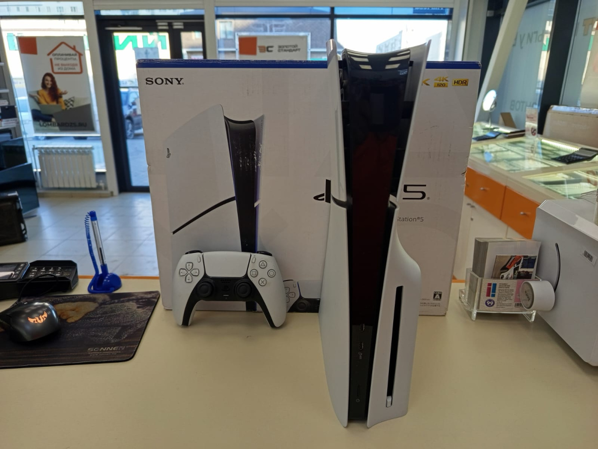 Игровая приставка PlayStation 5 Slim 1TB (С дисководом)