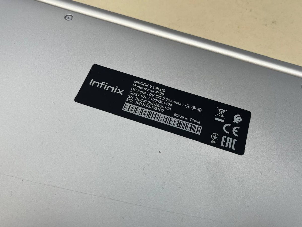 Ноутбук Infinix; I3-1115G4, Нет, 8 Гб, 512 GB, Нет