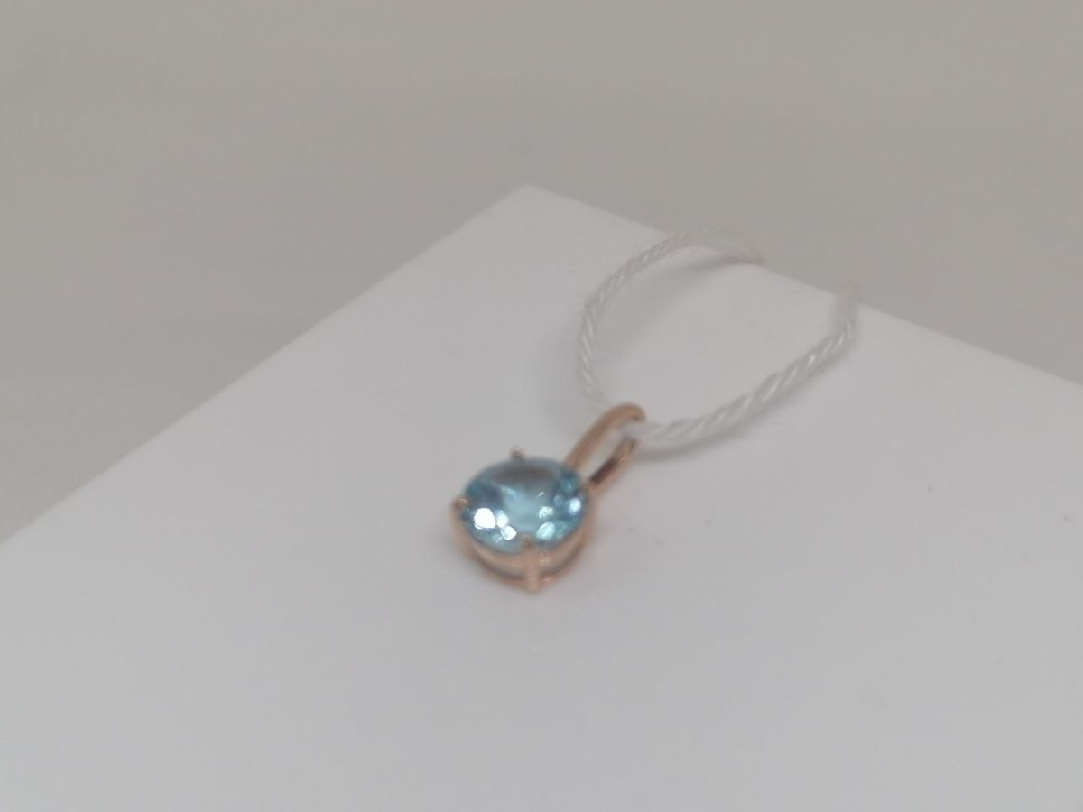 ПОДКМ585 ПОДВЕСКА С КАМНЕМ (Au 585)