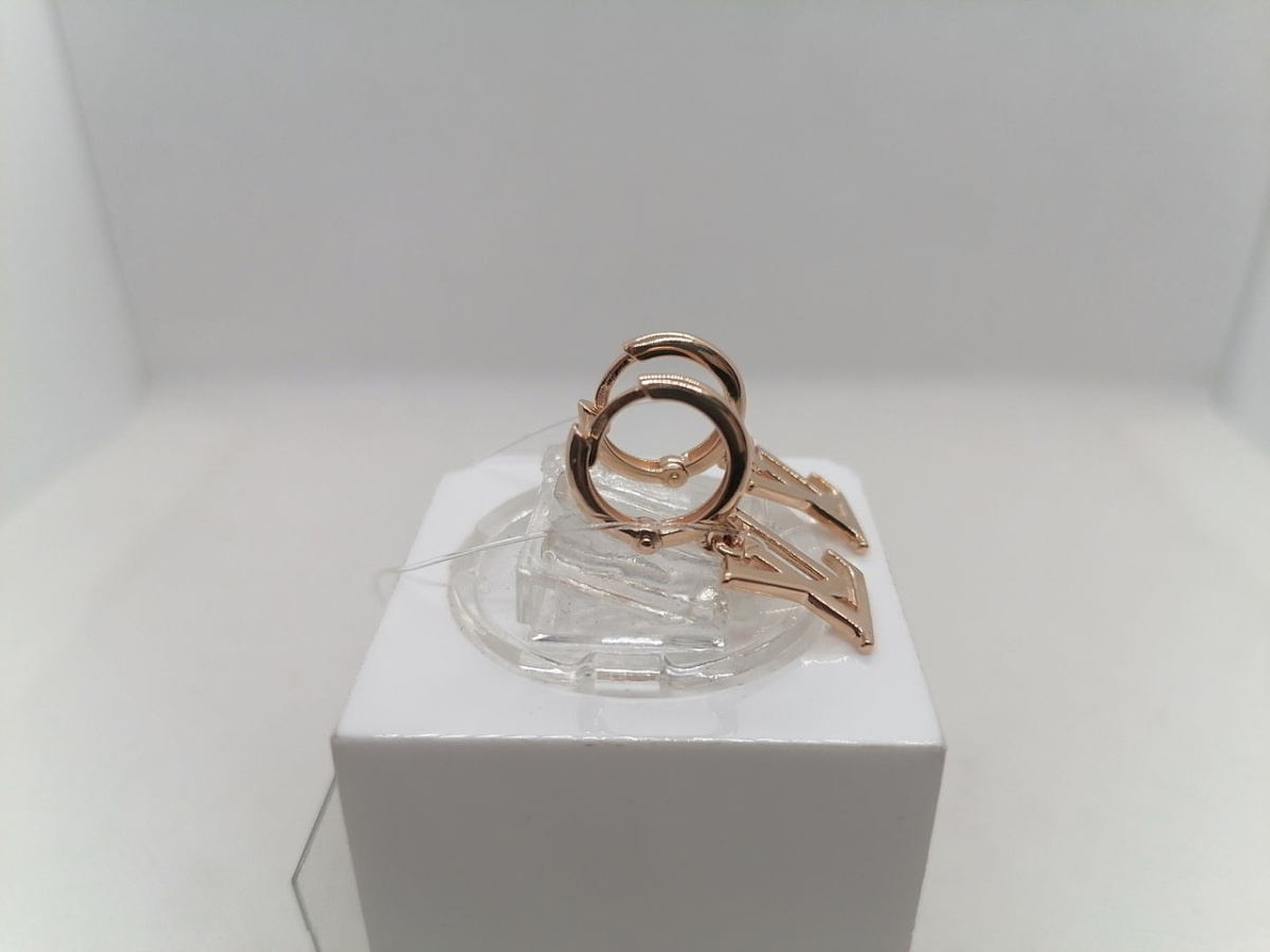 СЕРЬГИ БЕЗ КАМНЯ (Au 585)