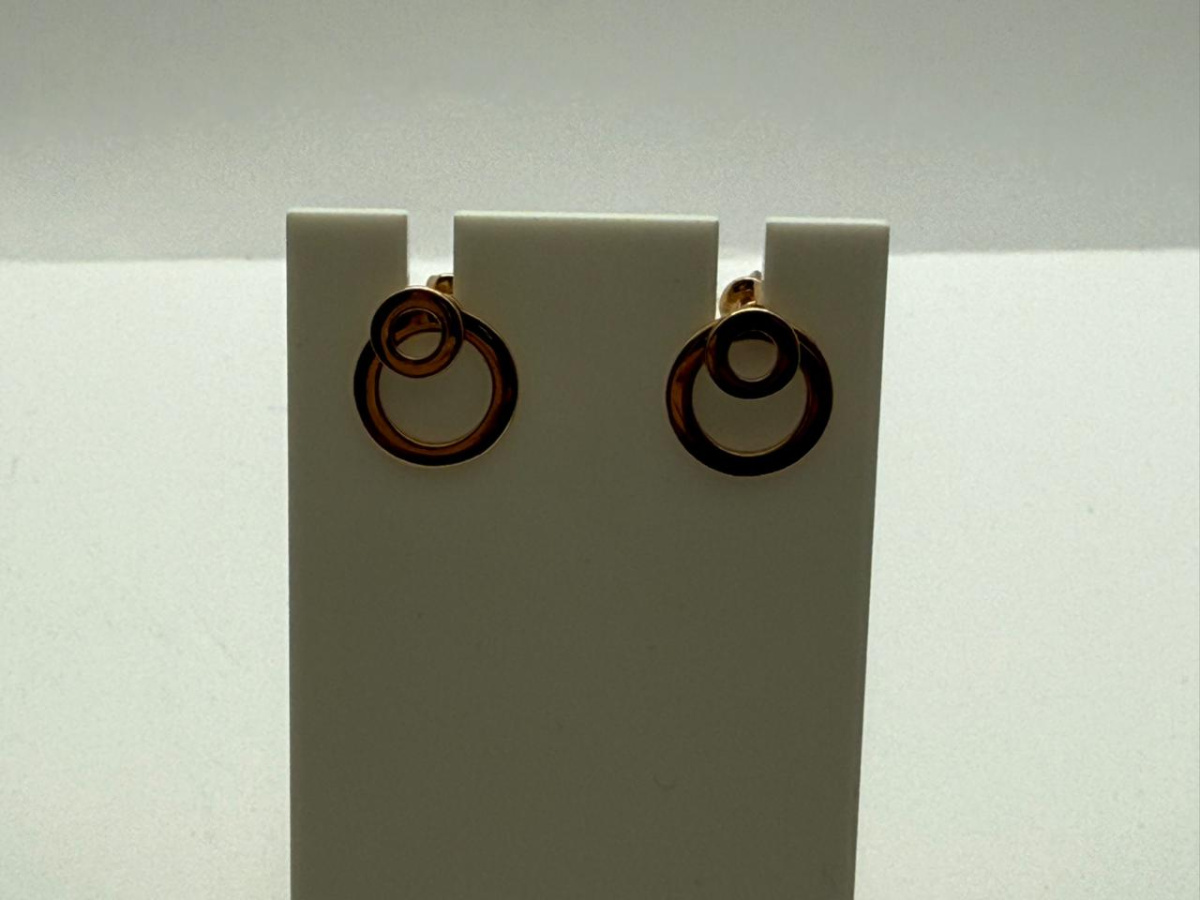 СБКМ585 СЕРЬГИ БЕЗ КАМНЯ (Au 585)