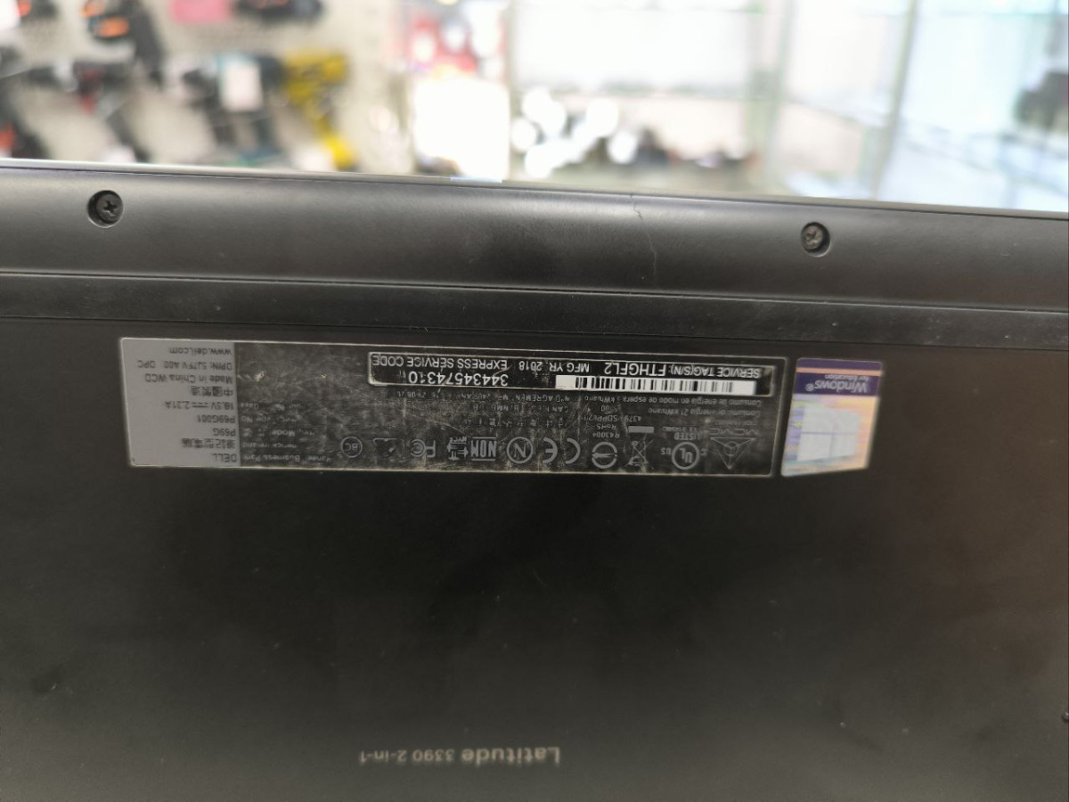 Ноутбук DELL latitude3390; Core i5-8250U, HD Graphics, 8 Гб, 512 GB, Нет