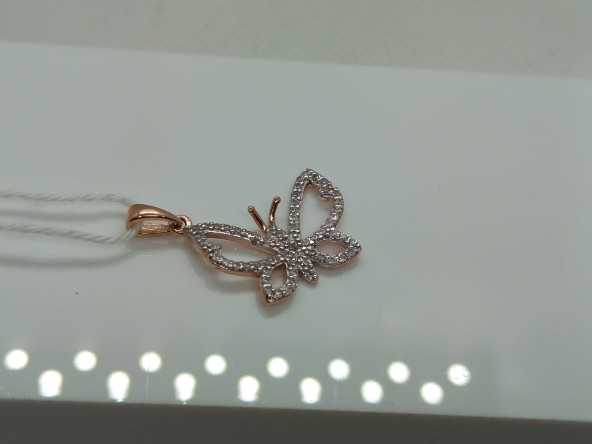 ПОДКМИ585 ПОДВЕСКА С КАМНЯМИ (Au 585)