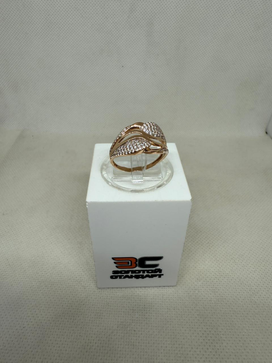КОЛКМИ585 КОЛЬЦО С КАМНЯМИ (Au 585)