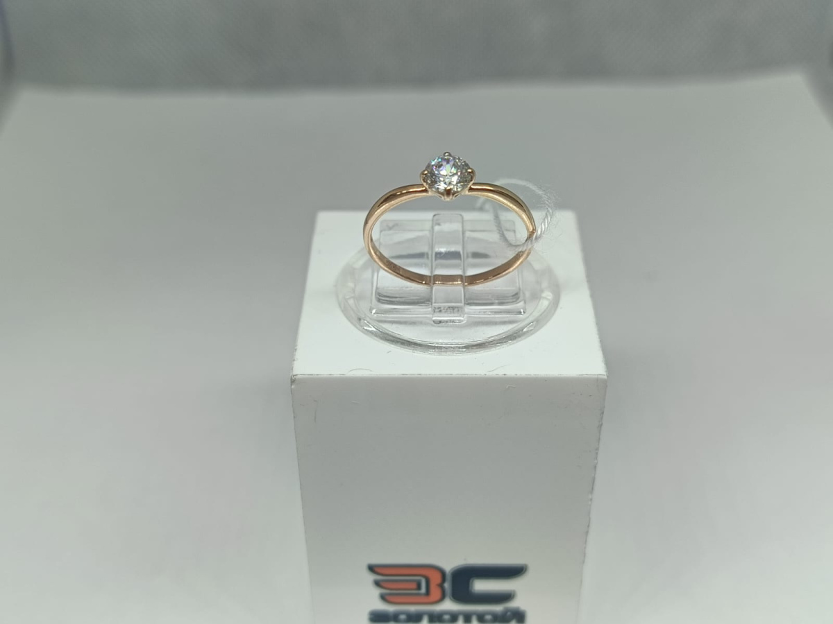 КОЛКМ585 КОЛЬЦО С КАМНЕМ (Au 585)