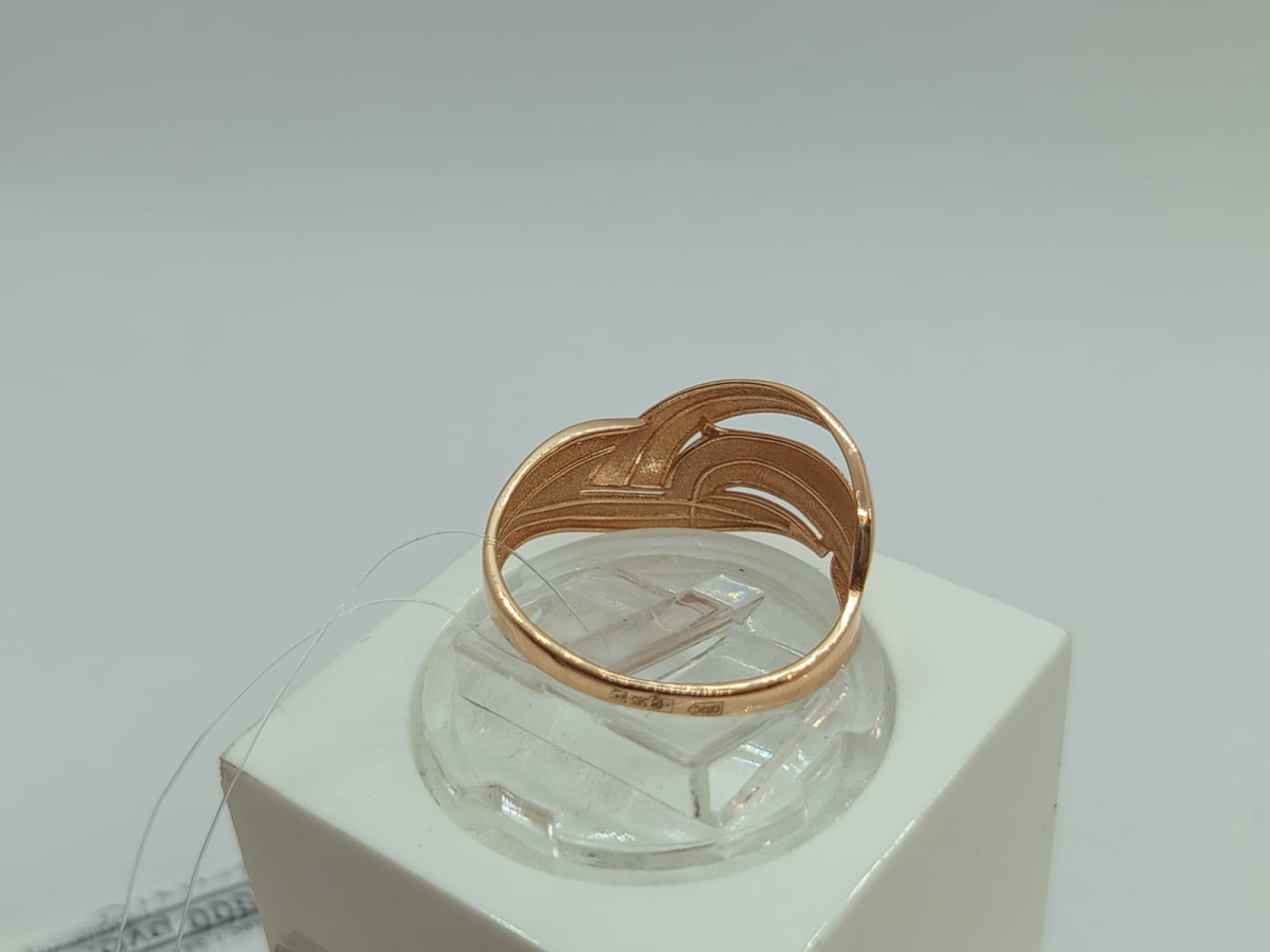 КОЛЬЦО БЕЗ КАМНЯ (Au 585)