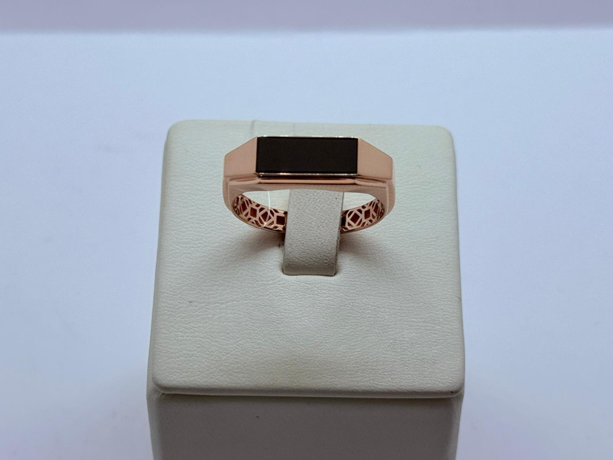 КОЛЬЦО ПЕЧАТКА с камнем (Au 585)