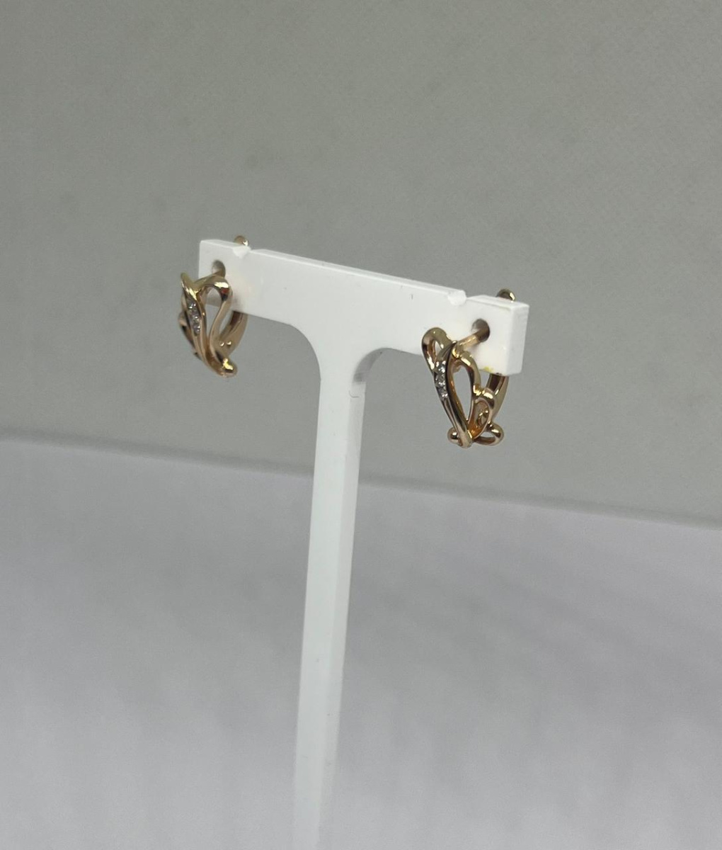 СКМИ585 СЕРЬГИ С КАМНЯМИ (Au 585) СКМИ585 СЕРЬГИ С КАМНЯМИ (Au 585)