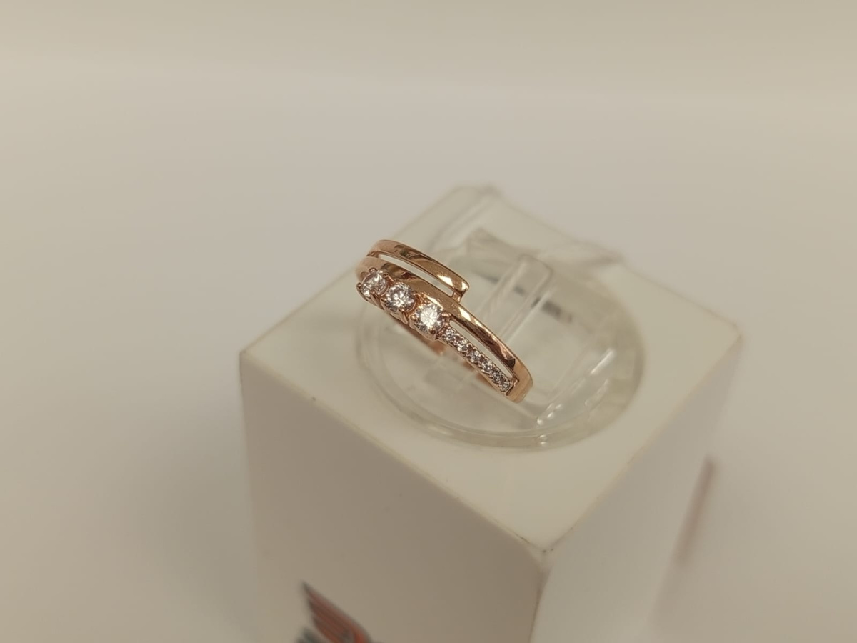 КОЛКМИ585 КОЛЬЦО С КАМНЯМИ (Au 585)