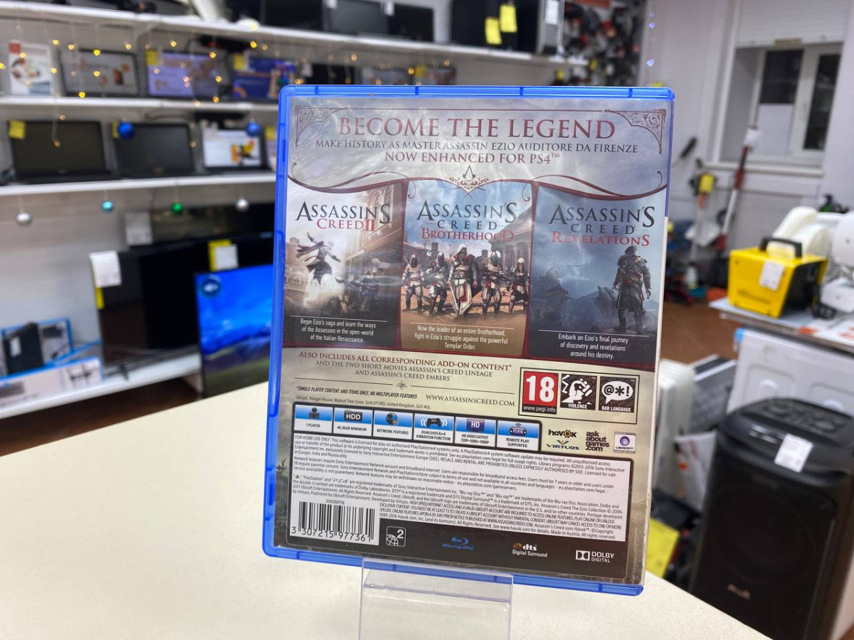 Игра Playstation 4 Assassin’s Creed The Ezio Collection