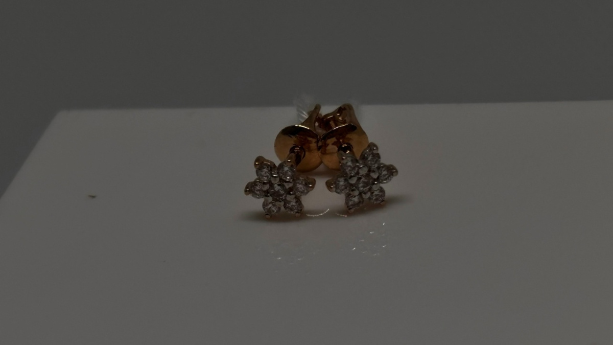 СЕРЬГИ ПУСЕТЫ (Au 585)