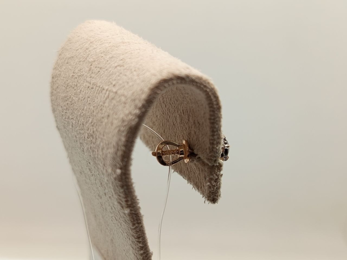 СЕРЬГИ ПУСЕТЫ гранат (Au 585)