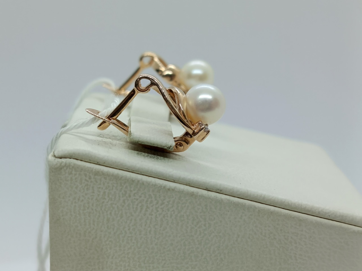 СКМИ585 СЕРЬГИ С КАМНЯМИ (Au 585)