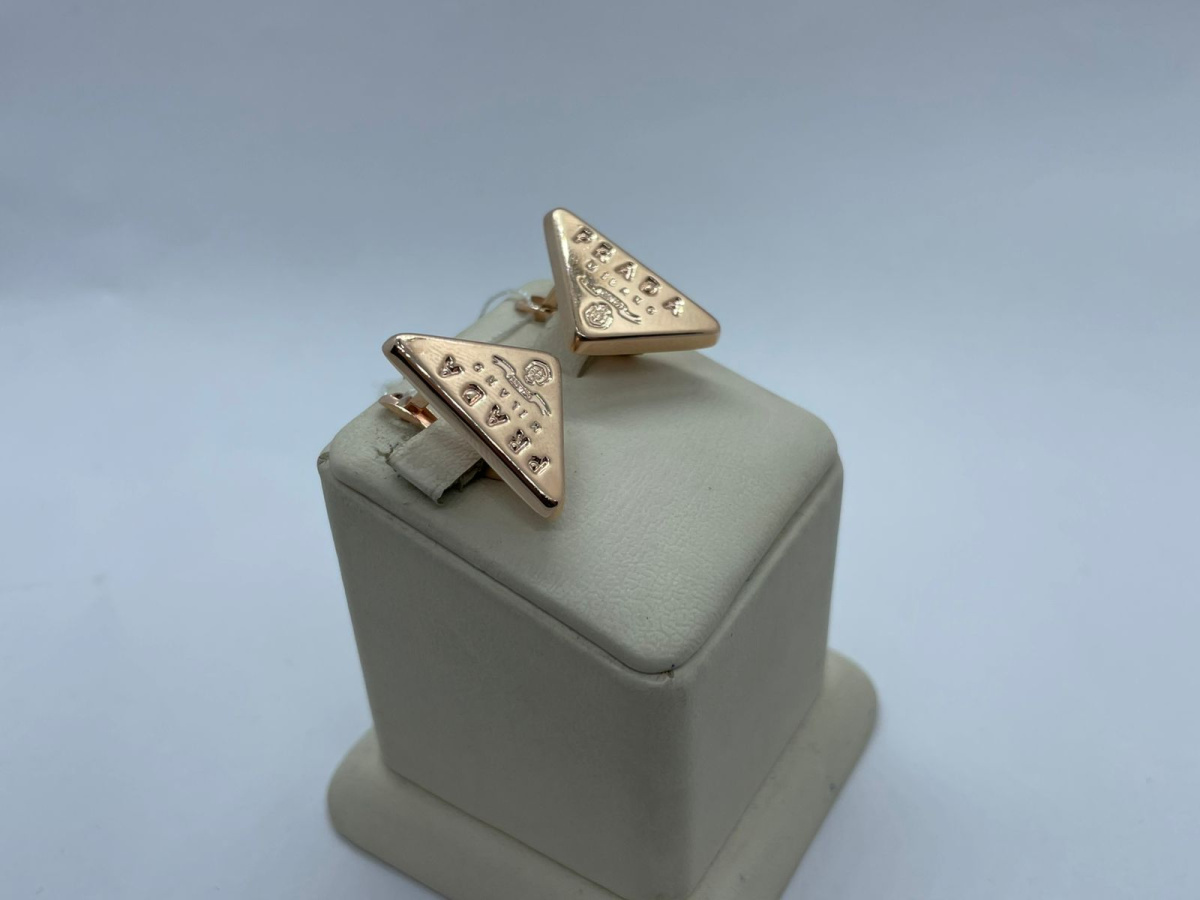 СЕРЬГИ БЕЗ КАМНЯ (Au 585)