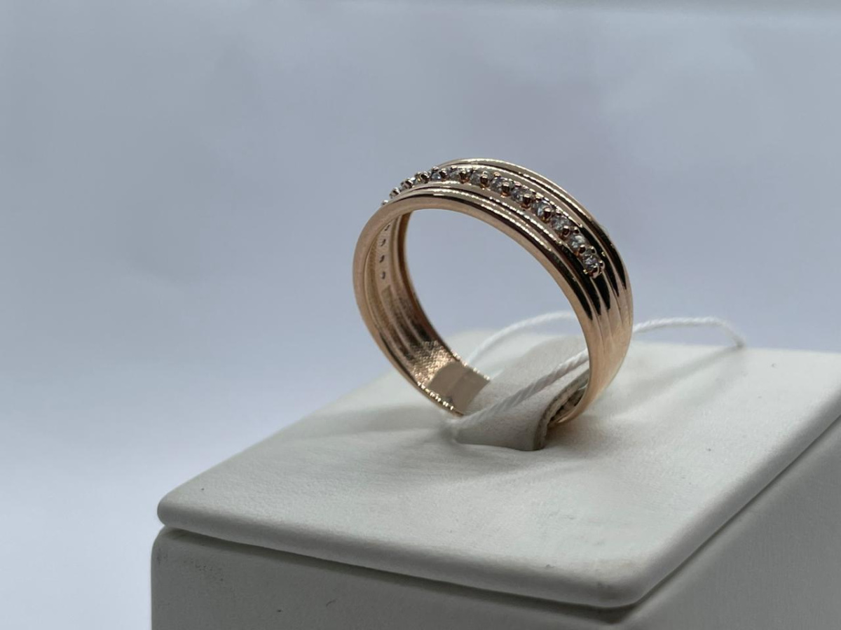 КОЛКМИ585 КОЛЬЦО С КАМНЯМИ (Au 585)