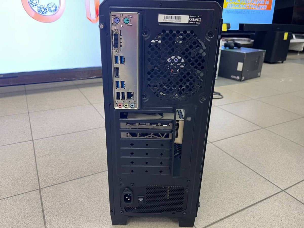 Системный блок ZALMAN; Core i7-7700, Radeon RX 5700, 16 Гб, 240 Гб, 1 Tb