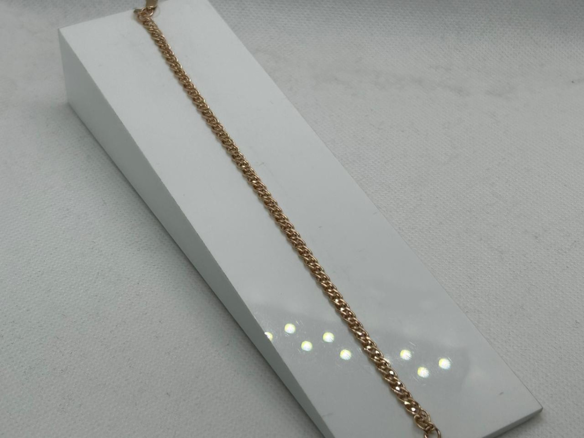 НБ 12-200ПГ БРАСЛЕТ ПУСТОТЕЛЫЙ (Au 585)