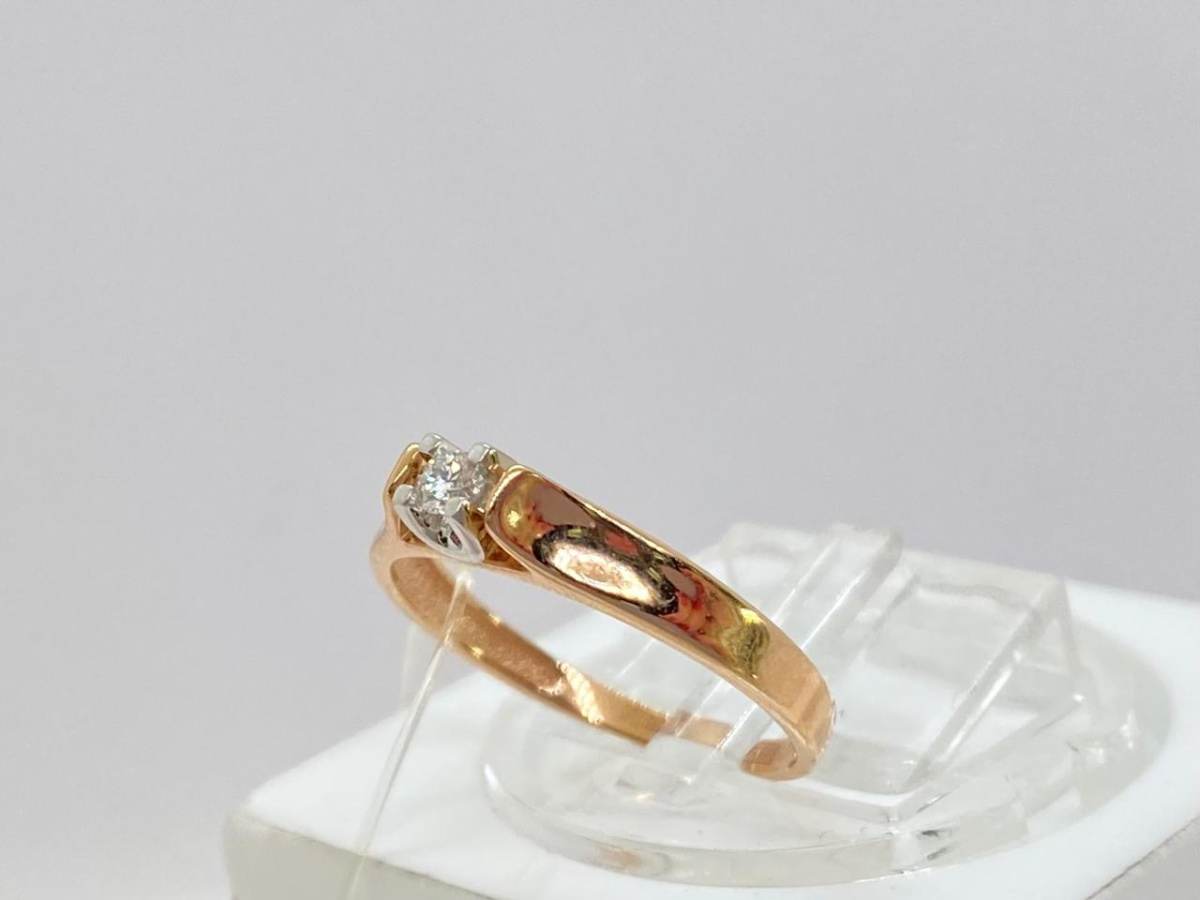 КОЛЬЦО БРИЛЛИАНТ (Au 585)