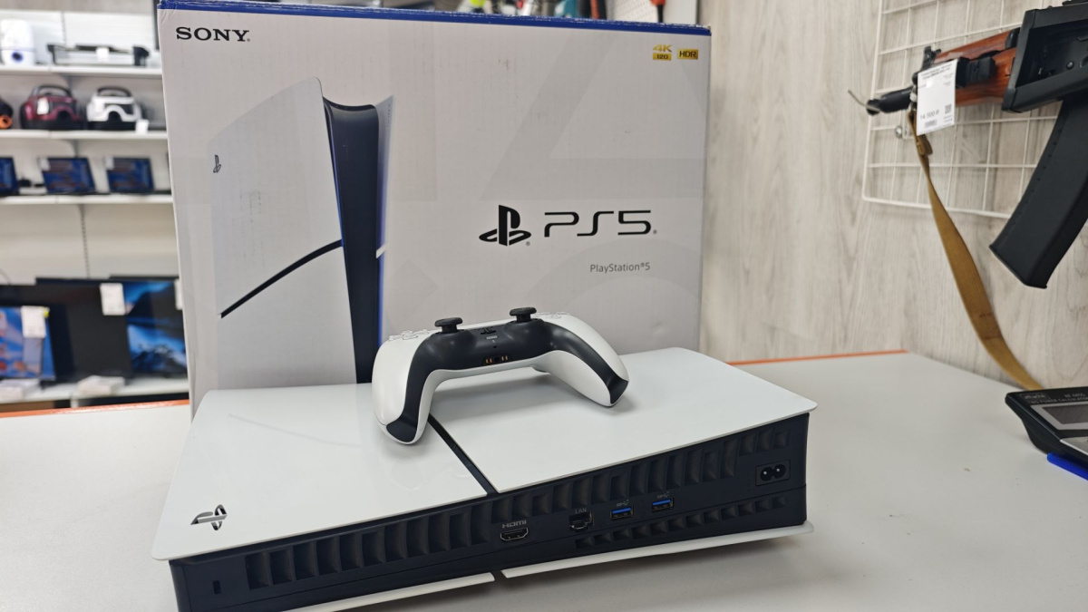Игровая приставка PlayStation 5 Slim 1TB (С дисководом)