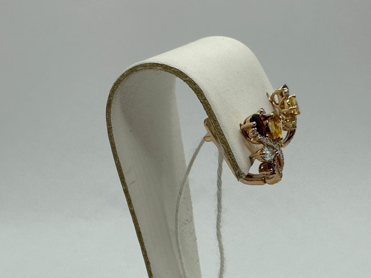 СЕРЬГИ БРИЛЛИАНТ (Au 585)