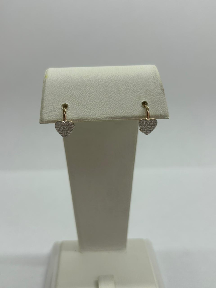 СЕРЬГИ С КАМНЯМИ (Au 585)