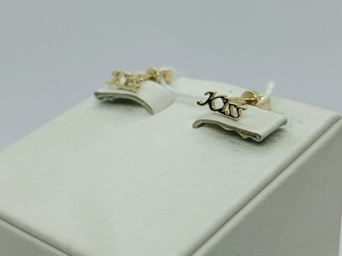 СПУС585 СЕРЬГИ ПУСЕТЫ (Au 585)