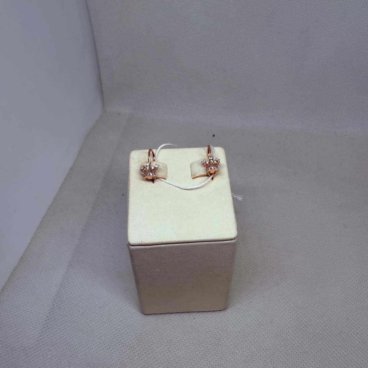 СКМИ585 СЕРЬГИ С КАМНЯМИ (Au 585)