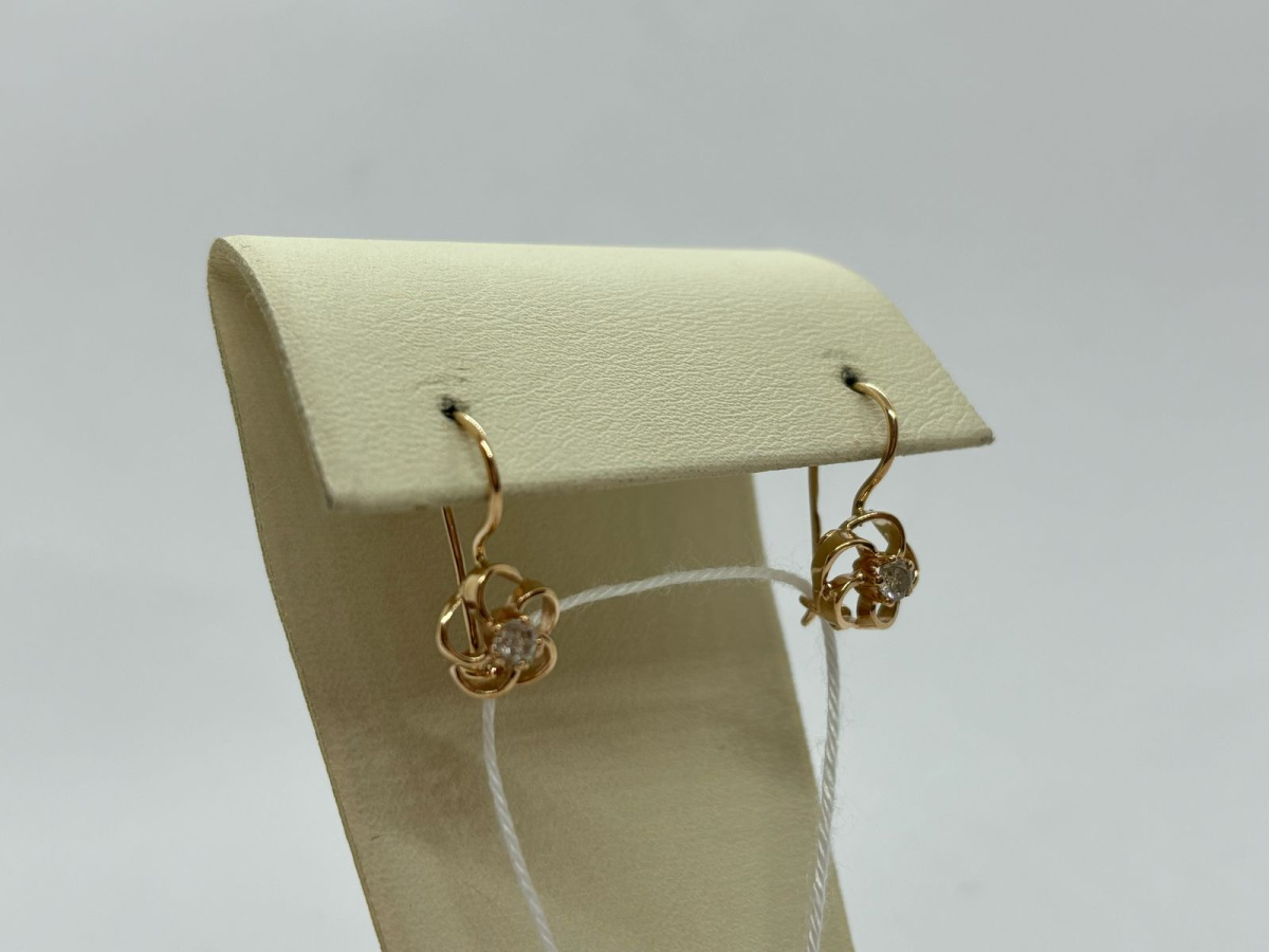 СЕРЬГИ БРИЛЛИАНТ (Au 585)