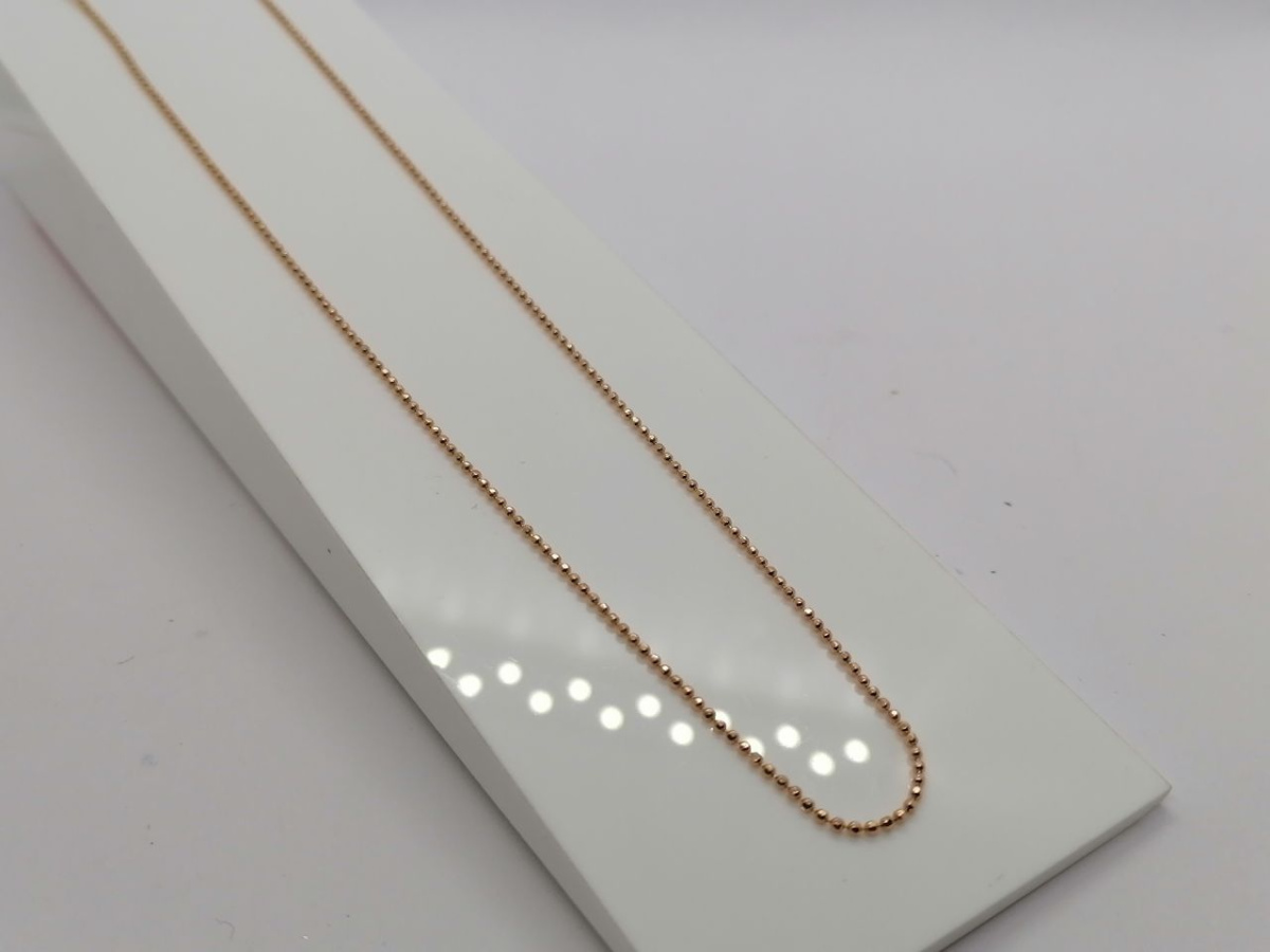 ЦППА585 ЦЕПЬ ПУСТОТЕЛАЯ Перлина (Au 585) ЦППА585 ЦЕПЬ ПУСТОТЕЛАЯ Перлина (Au 585)