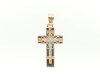 ПОДВЕСКА КРЕСТ с камнем (Au 585)