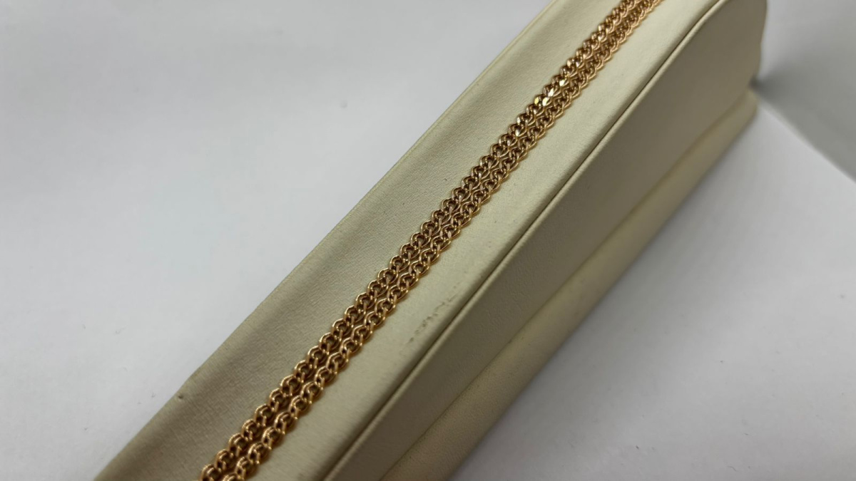 ЦЕПЬ ПУСТОТЕЛАЯ Нона (Au 585)