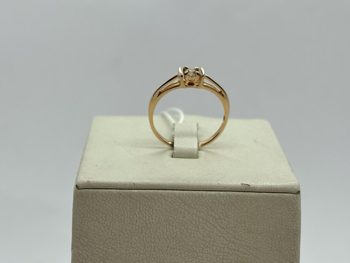 КОЛЬЦО БРИЛЛИАНТ Au 585