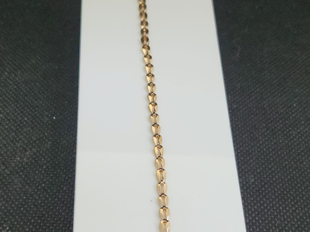 БРАСЛЕТ ПОЛНОВЕСНЫЙ Штамповка Au 585