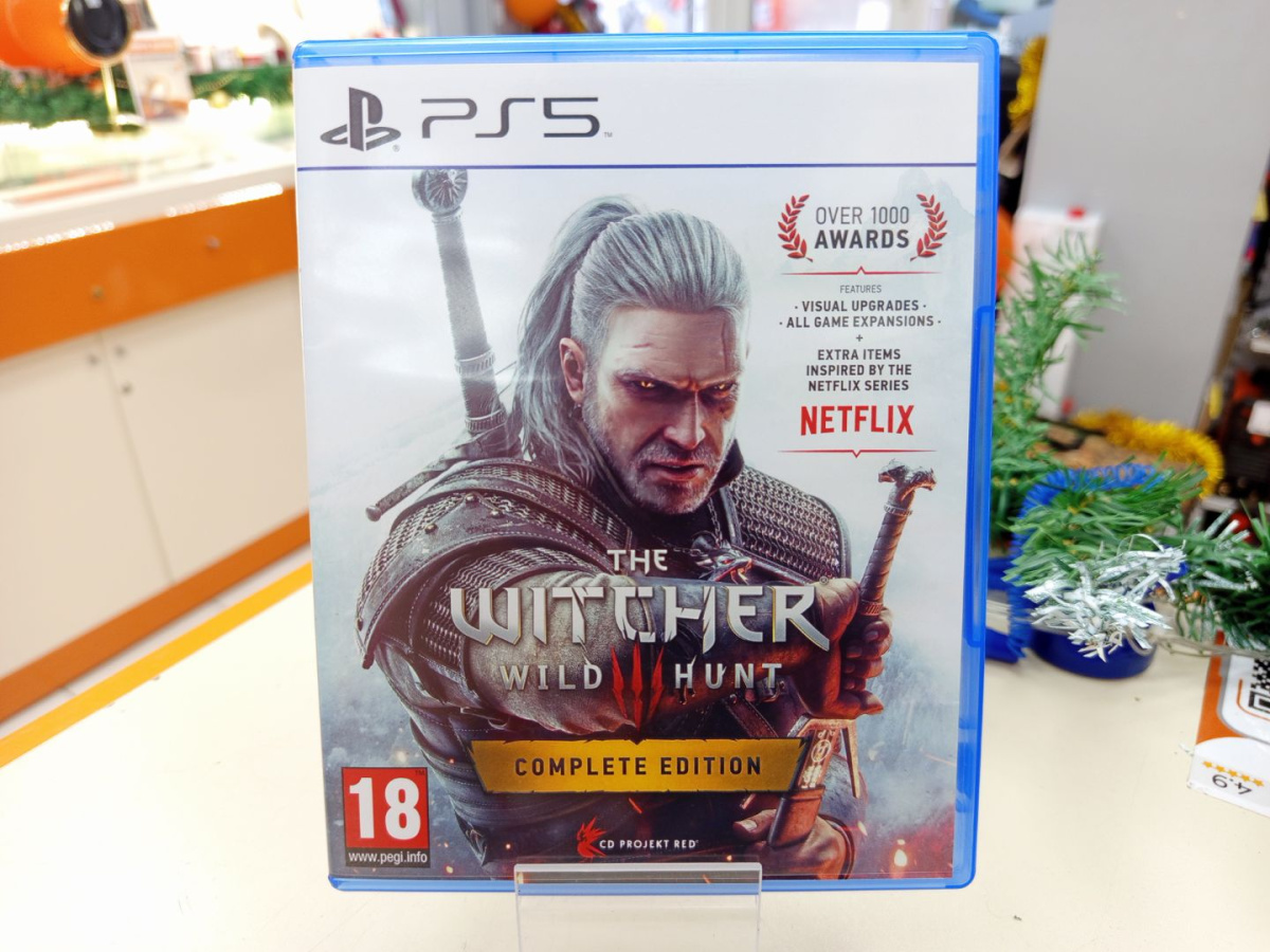 Игра Playstation 5 Witcher Wild Hunt
